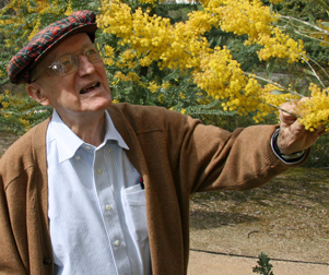 Eric Conn with acacia